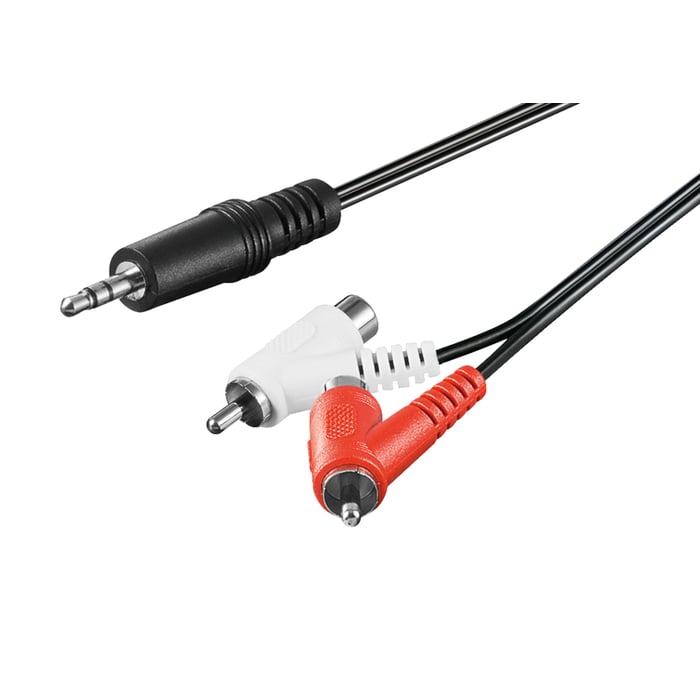 Luxorparts Grenkabel 3,5 mm till RCA