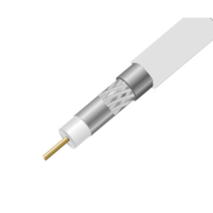 Luxorparts Antennkabel Klass A trippelskärmad | Ljud & bild - Antenner & tillbehör - Antennkablar - På rulle | GameStuff