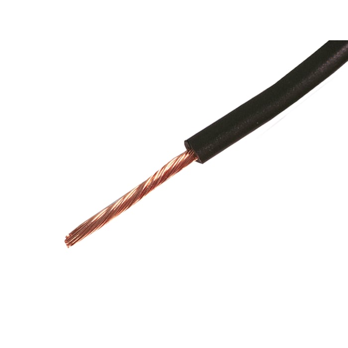 RKUB Lågspänningskabel OFC 0,75 mm² Svart