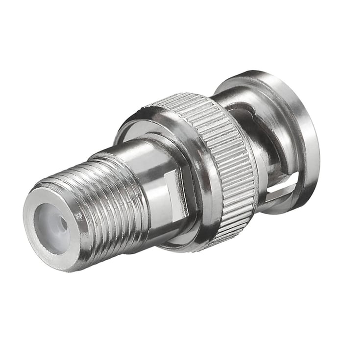 Adapter F-hona till BNC-hane