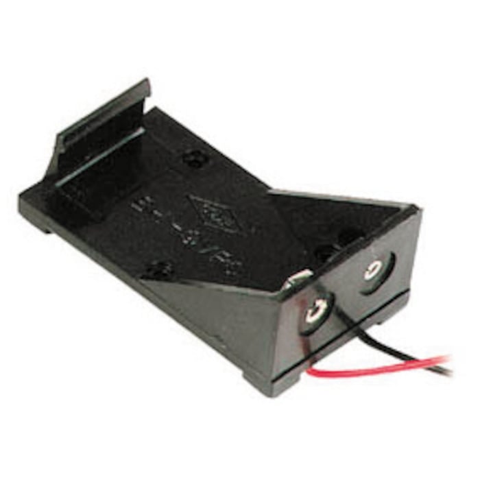 Batterihållare för 9 V | El & verktyg - Batterier - Batterihållare | GameStuff