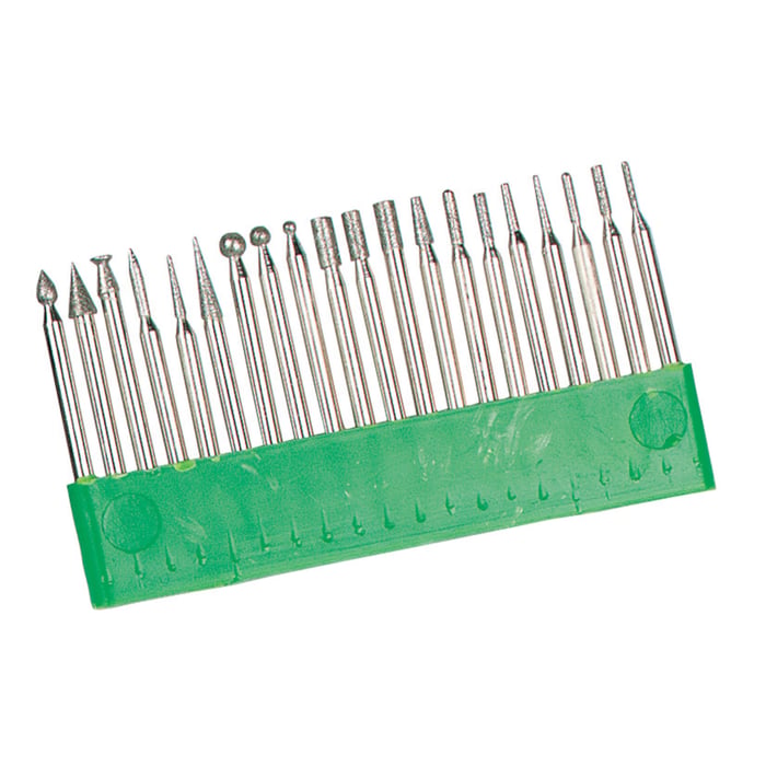 Diamantslipstift 20 delar