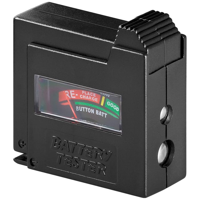 Analog batteritestare i mini-format
