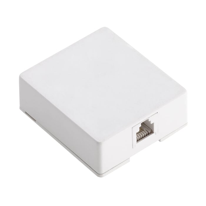 Utenpåliggende RJ11-uttak