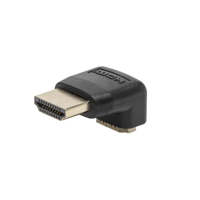 HDMI-vinkeladapter Nedåtvinklad
