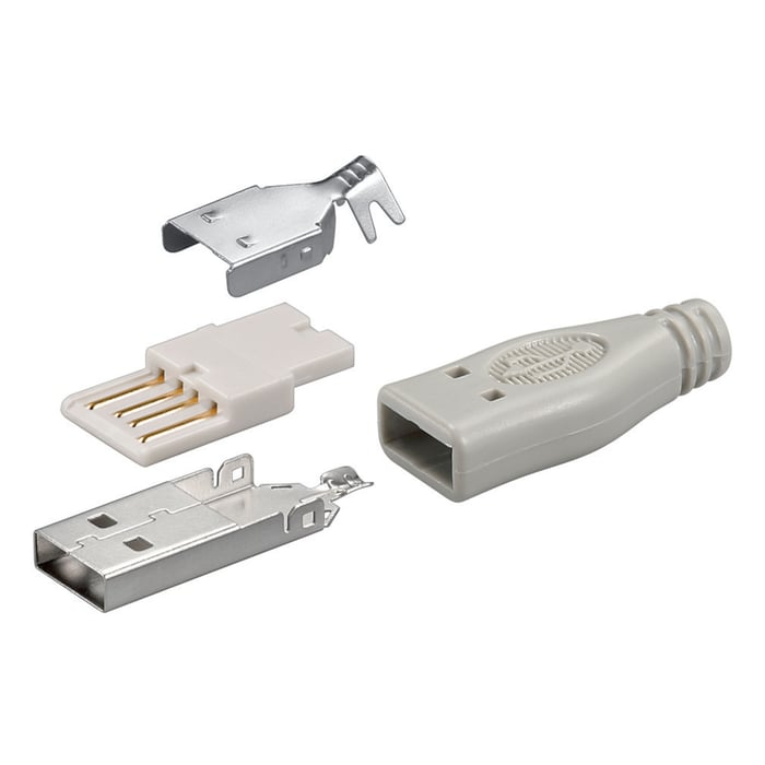 USB-kontakt för lödning | Dator - Kablar & adaptrar - USB - USB-kontakter | GameStuff