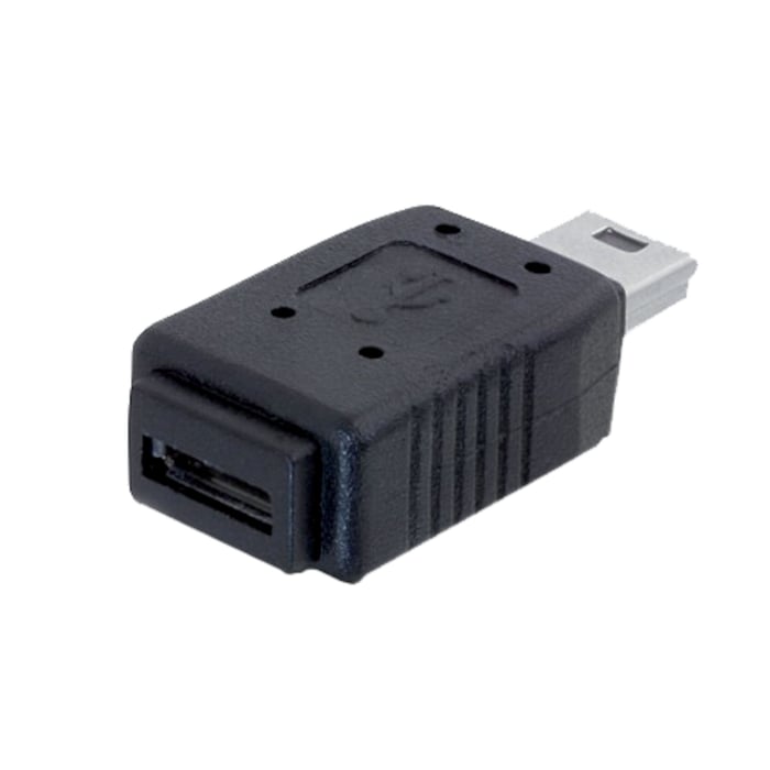 Adapter Micro-USB-hona till Mini-USB-hane | Dator - Kablar & adaptrar - USB - USB-adaptrar | GameStuff
