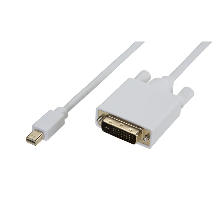 Luxorparts Mini-displayport till DVI-kabel | Dator - Kablar & adaptrar - Mini DisplayPort | GameStuff