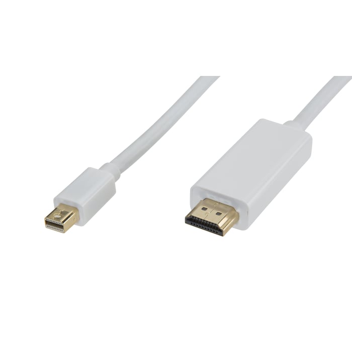 Luxorparts Anslutningskabel Mini-displayport till HDMI | Dator - Kablar & adaptrar - HDMI - Mini DisplayPort till HDMI | GameStuff