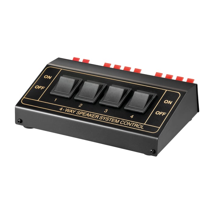 Högtalarswitch 1 till 4