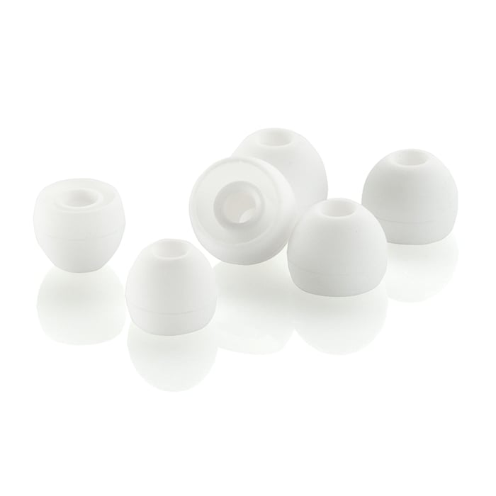 Extra gummikuddar 3 par Vit