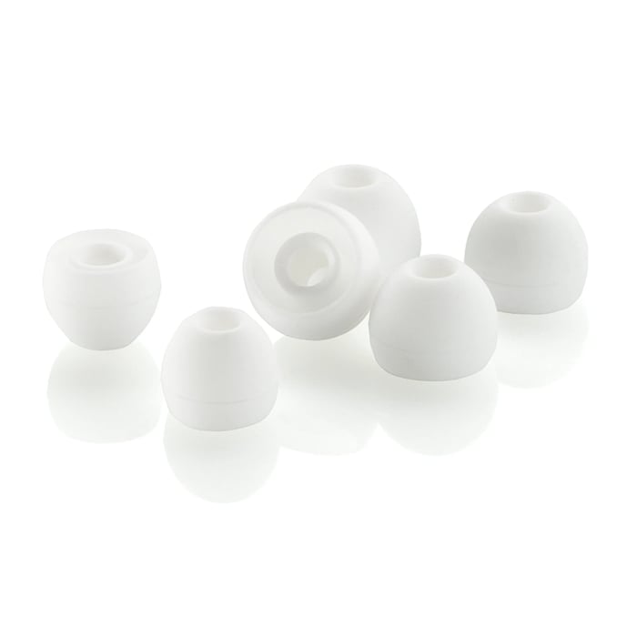 Extra gummikuddar 3 par Vit