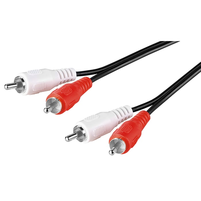Luxorparts Ljudkabel med 2x RCA 10 m