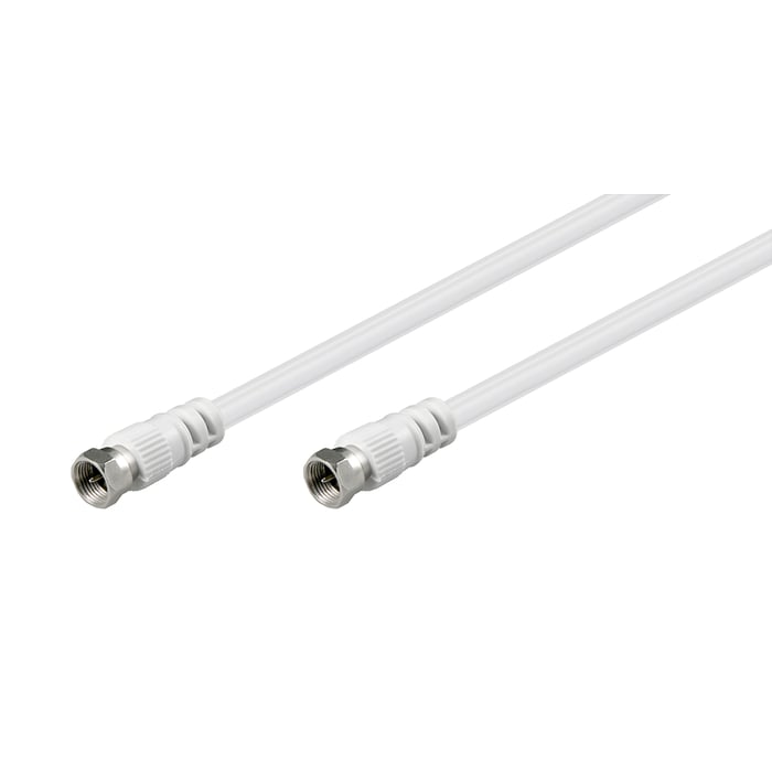 Luxorparts F-kabel Vit 20 m