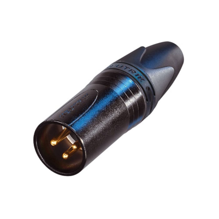 Neutrik XLR-hane Svart