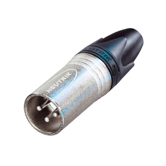 Neutrik XLR-hane Silver