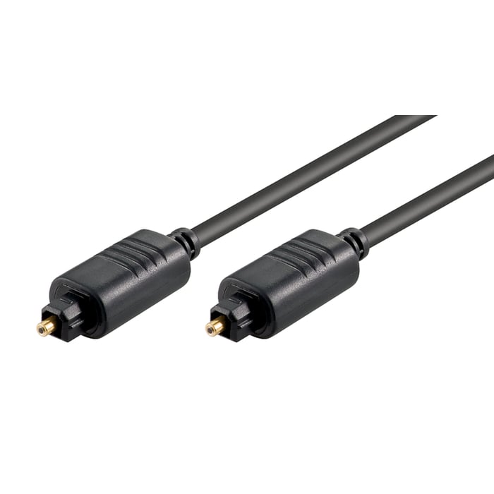 Toslink-kabel Ø5 mm | Ljud & bild - Kablar & adaptrar - Toslink - Toslink-kablar | GameStuff