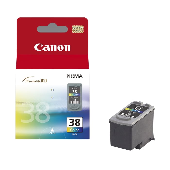 Canon CL-38 Bläckpatron Flera färger | Kontor - Skrivare & tillbehör - Bläckpatroner - Canon | GameStuff