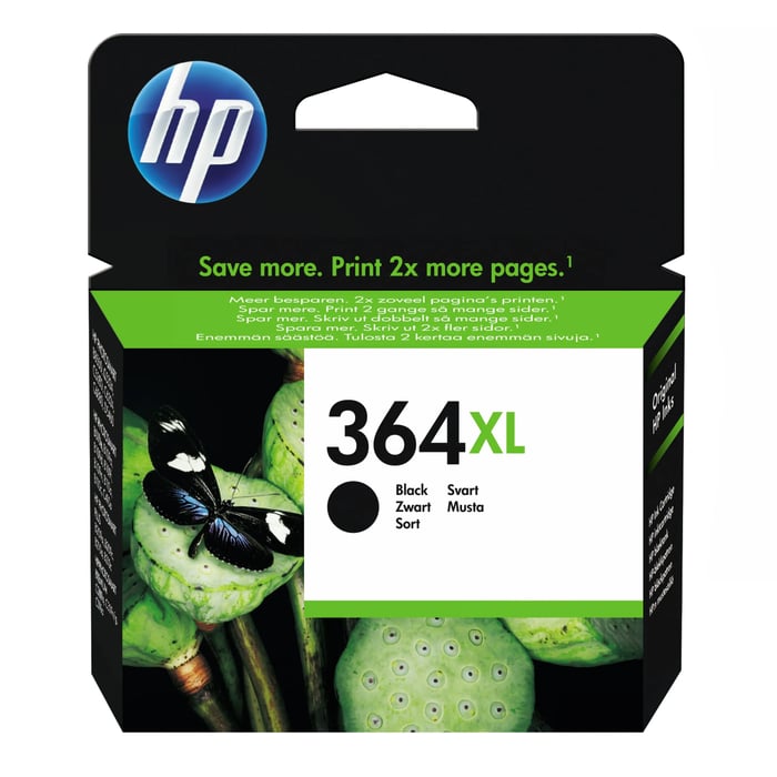 HP 364XL Bläckpatron Svart