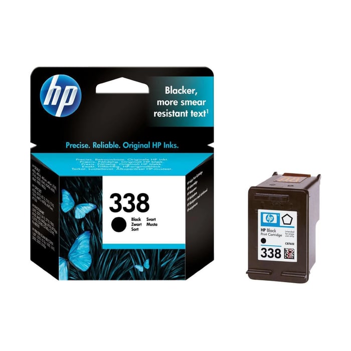 HP 338 Bläckpatron Svart