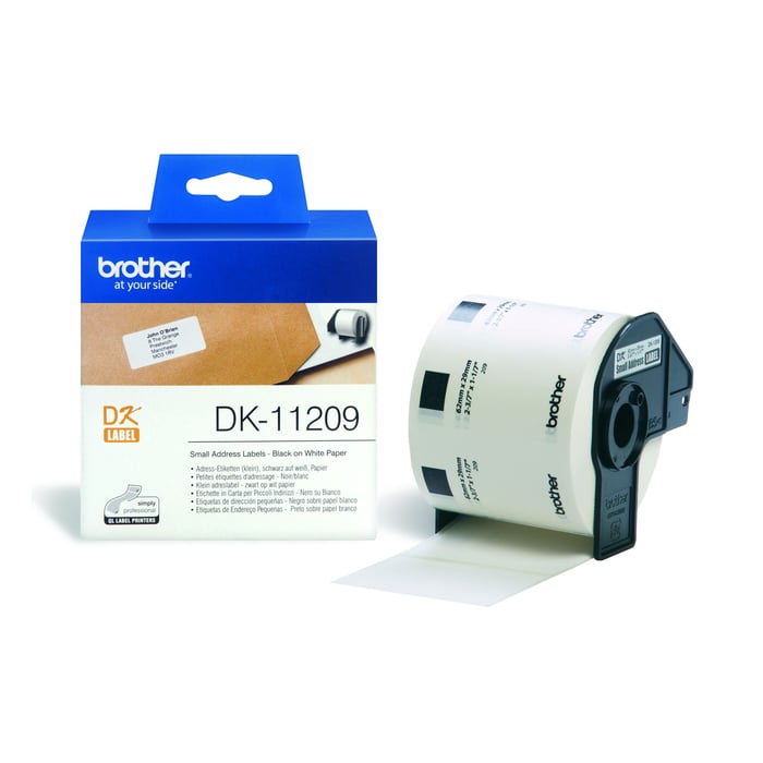 Brother DK-adressetiketter 29x62 mm | Kontor - Märkning - Etiketter | GameStuff