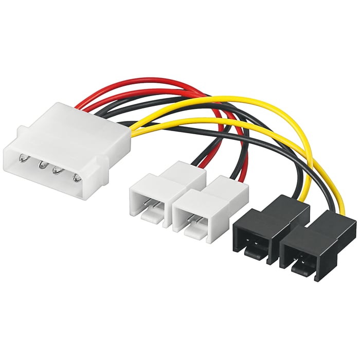 Adapterkabel för fläktar 4-pin Molex