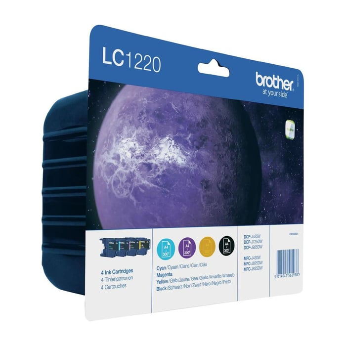 Brother LC1220 Bläckpatron 4-pack