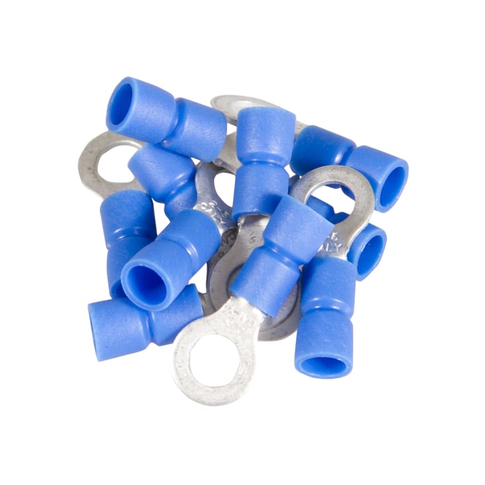 Blå ringkabelsko M5 10-pack