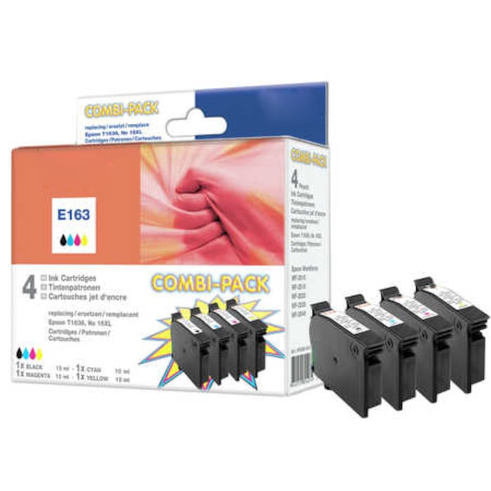 Peach T1631 Bläckpatron 4-pack