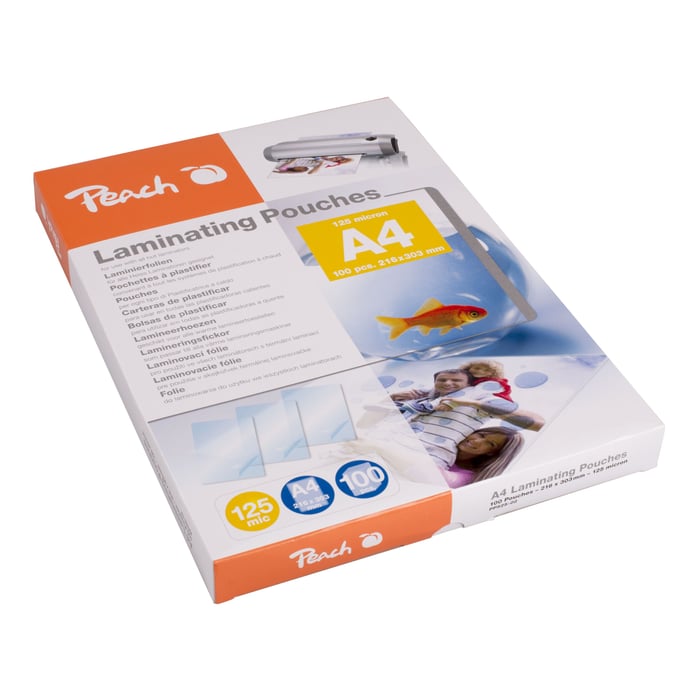 Peach Lamineringsfickor A4 | Kontor - Laminering | GameStuff