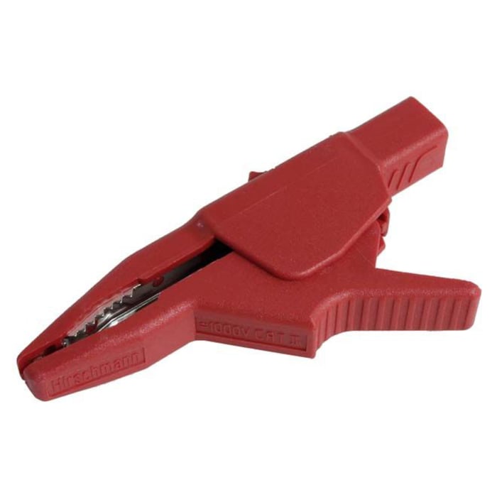 Hirschmann CAT II krokodilleklemme, sikkerhet