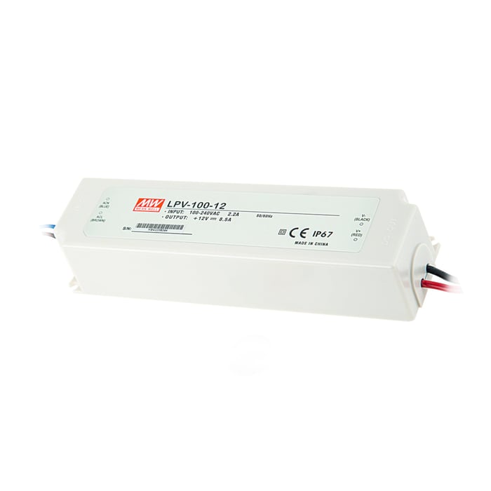 Mean Well LED-transformator 100 W