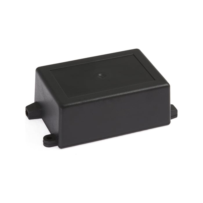 Ventilerad inbyggnadslåda 82x51 mm