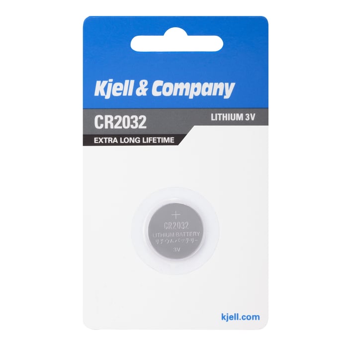 Kjell & Company Litiumbatteri CR2032 | El & verktyg - Batterier - Litiumbatterier | GameStuff