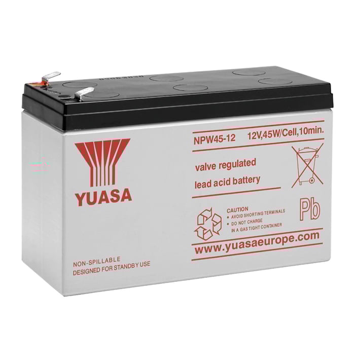 Yuasa Blyackumulator 12 V 8,5 Ah | Dator - Datortillbehör - UPS - UPS-batterier | GameStuff