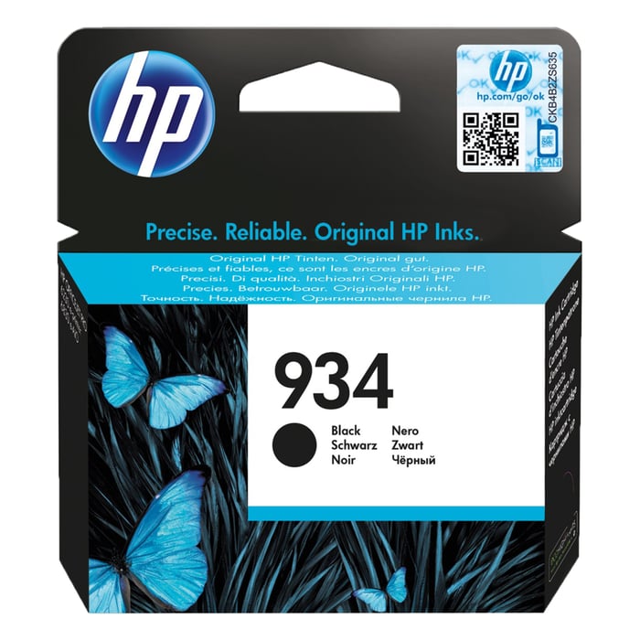HP 934 blekkpatron, svart
