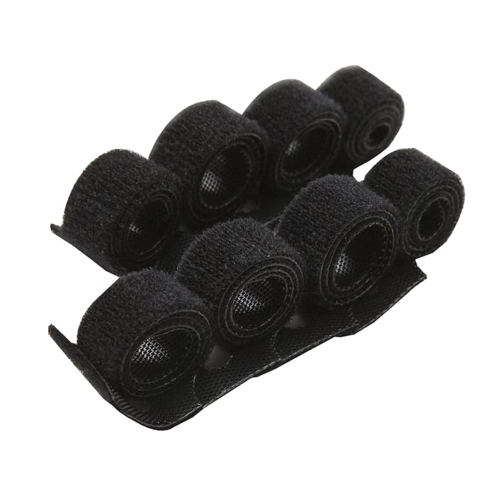 Luxorparts Kabelsamlare 8-pack Svart