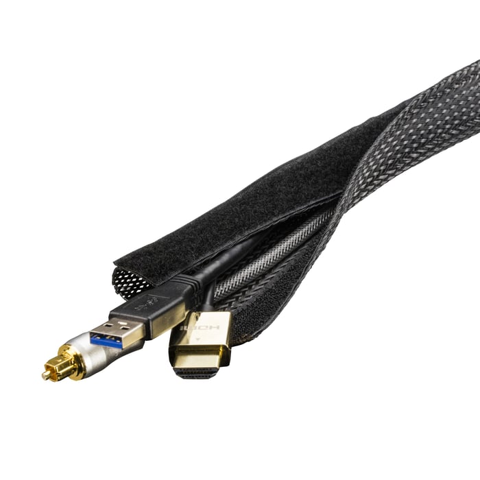 Kabelstrumpa i nylon 25 mm | El & verktyg - Elinstallation - Kabelhantering - Kabelstrumpa | GameStuff