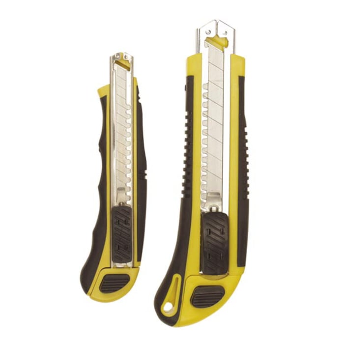 Brytbladskniv med extra fack 2-pack | El & verktyg - Verktyg - Knivar, skalpeller | GameStuff