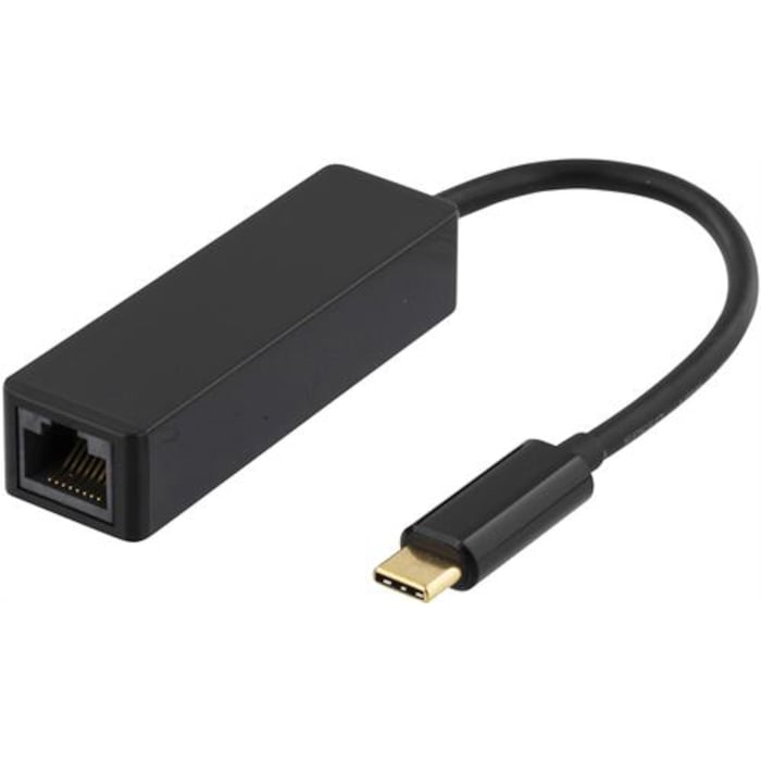 Luxorparts Gigabit-nätverkskort USB-C Svart | Dator - Nätverkskort för trådbundet nätverk | GameStuff