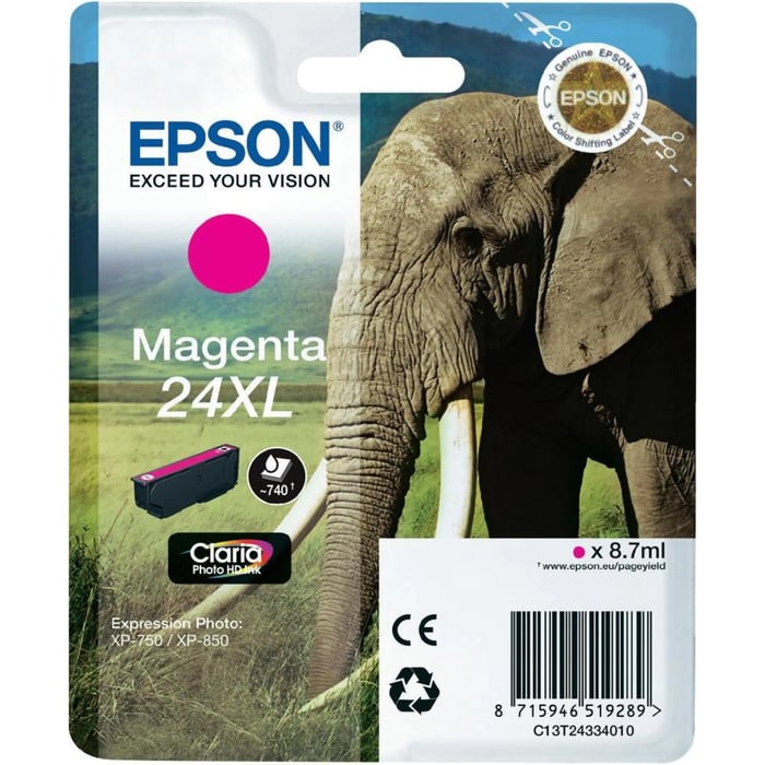 Epson T2433 Blekkpatron XL Magenta