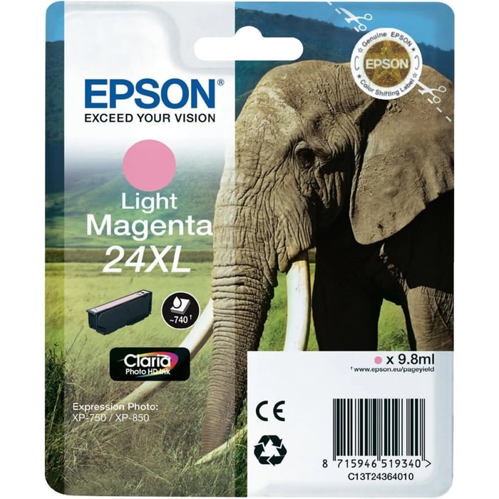 Epson T2433 Bläckpatron XL Ljus magenta