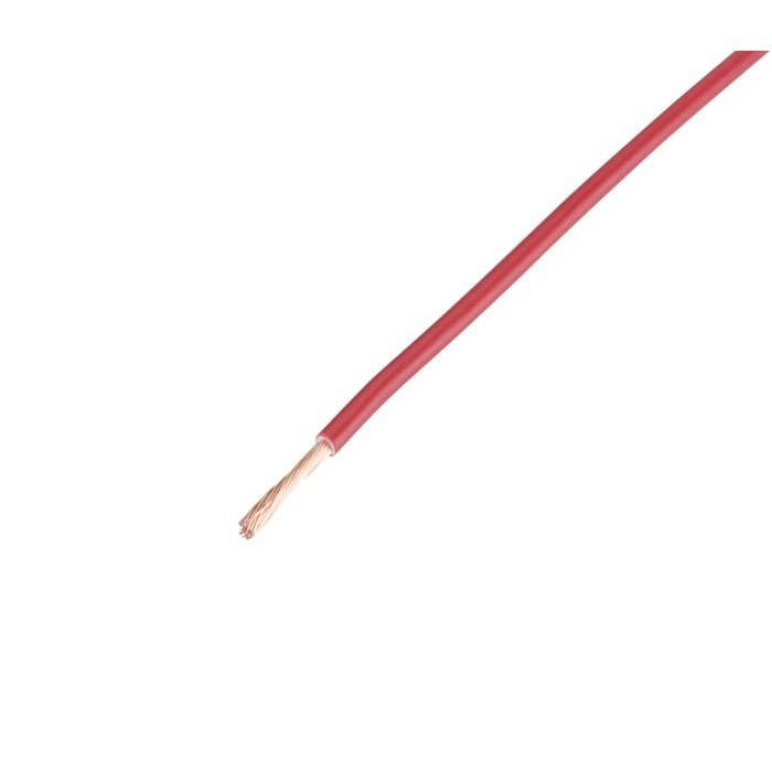 RKUB Lågspänningskabel 1,5 mm² Röd