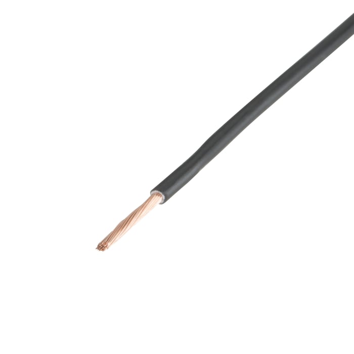 RKUB Lågspänningskabel 1,5 mm² Svart