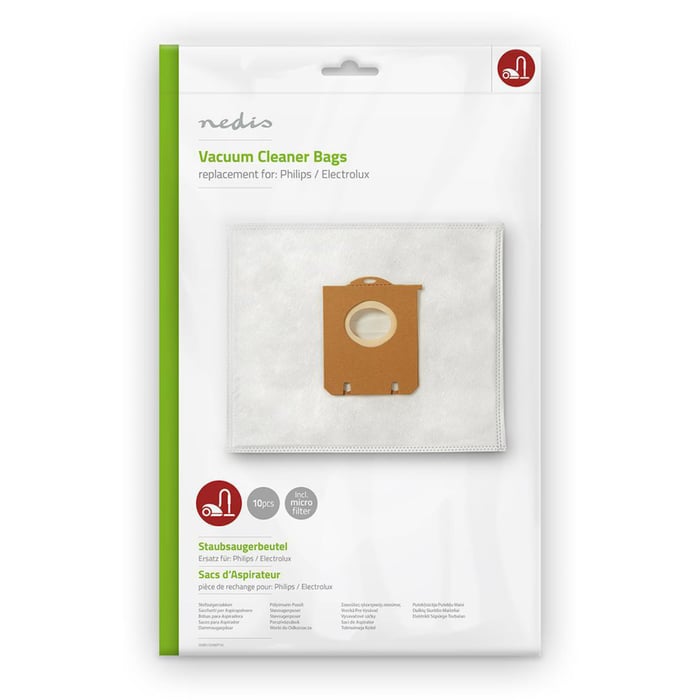 Dammsugarpåse Standard bag 10-pack | Hem & fritid - Städning & rengöring - Dammsugare - Dammsugarpåsar | GameStuff