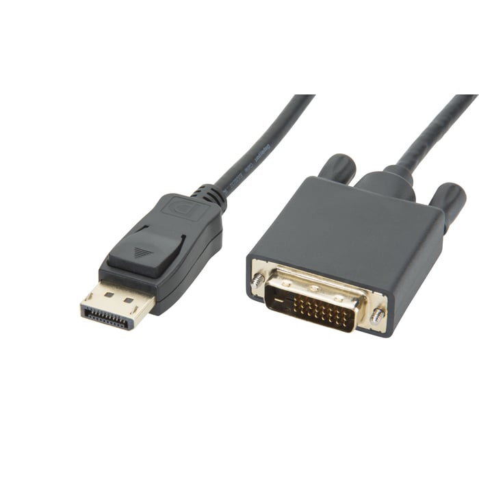 Luxorparts Displayport till DVI-kabel 1,8 m | Kablar & kontakter - Kablar till dator - DisplayPort | GameStuff