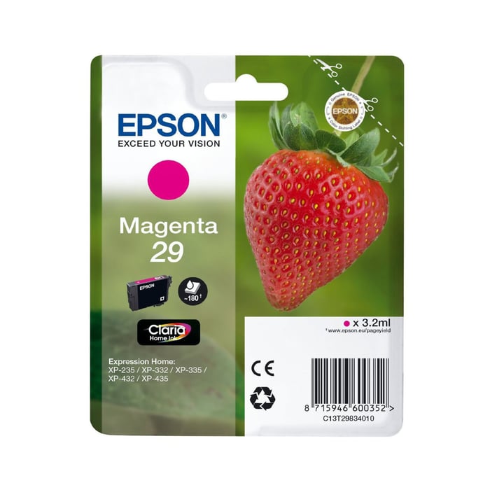 Epson T2983 Bläckpatron Magenta | Kontor - Skrivare & tillbehör - Bläckpatroner - Epson | GameStuff