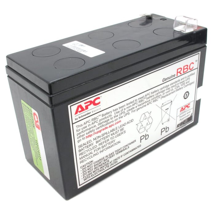 APC Utbytesbatteri #17 - 12 V 9 Ah | Dator - Datortillbehör - UPS - UPS-batterier | GameStuff