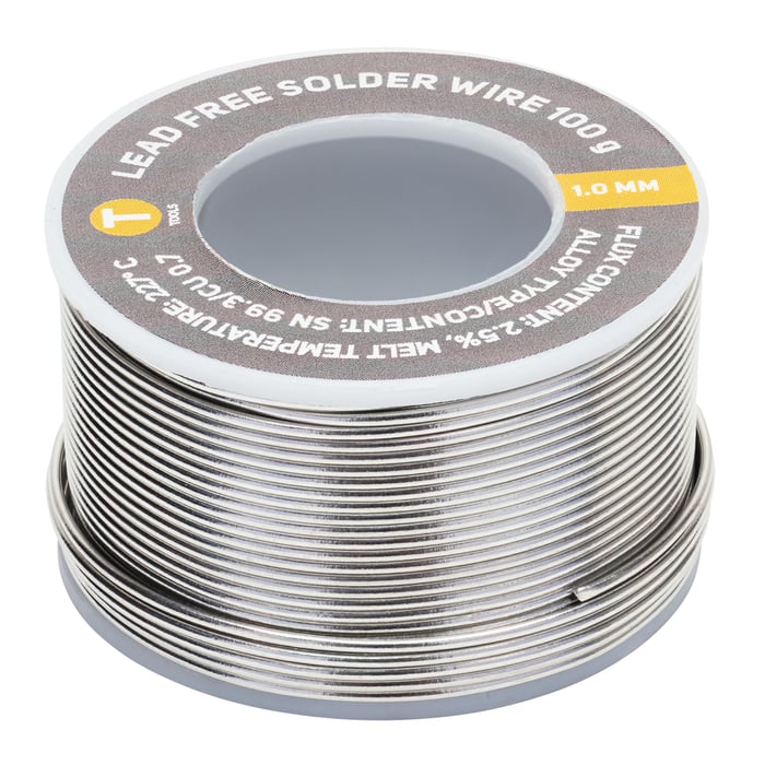 Luxorparts Blyfritt lödtenn 1,0 mm | El & verktyg - Verktyg - Lödning - Lödtenn, lod | GameStuff