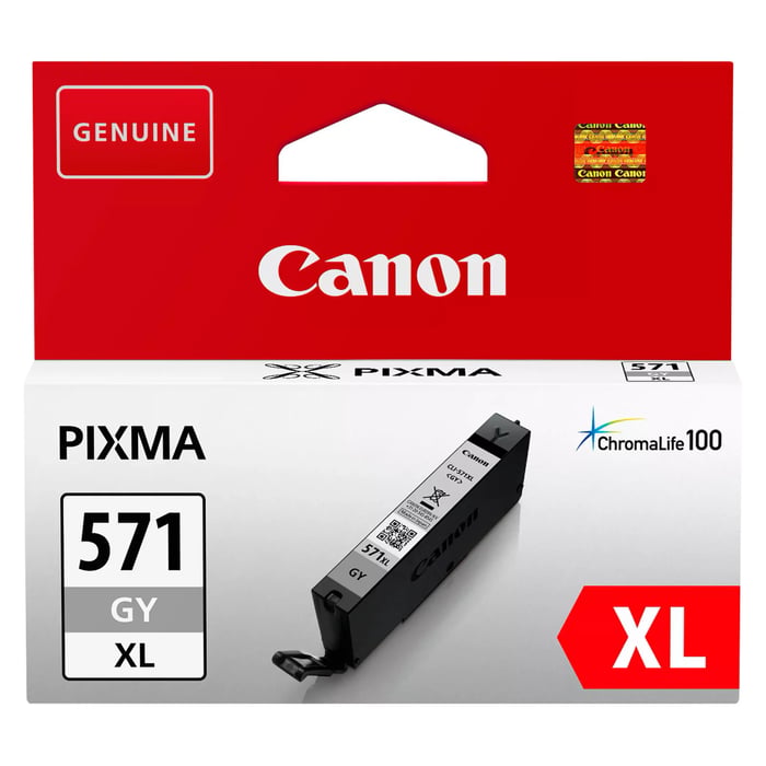 Canon CLI-571 XL blekkpatron, grå